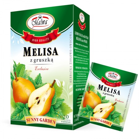 EXCLUSIVE Sunny Garden MELISA & GRUSZKA - 20 torebek w kopertach papierowych po 2 g