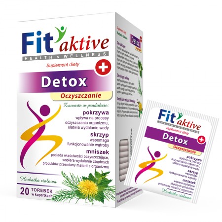 DETOX - 20 torebek w kopertach papierowych po 2 g