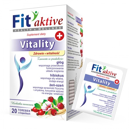 VITALITY - 20 torebek w kopertach papierowych po 2 g