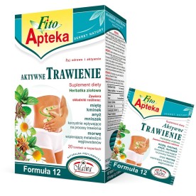 AKTYWNE TRAWIENIE Formuła 12 - 20 torebek w kopertach aluminiowych po 2 g