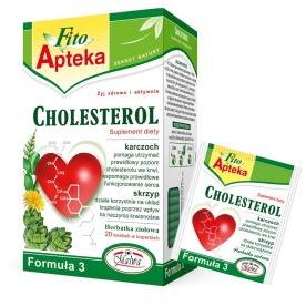 CHOLESTEROL  Formuła 3 - 20 torebek w kopertach aluminiowych po 2 g