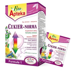 CUKIER-NORMA  Formuła 1 - 20 torebek w kopertach aluminiowych po 2 g