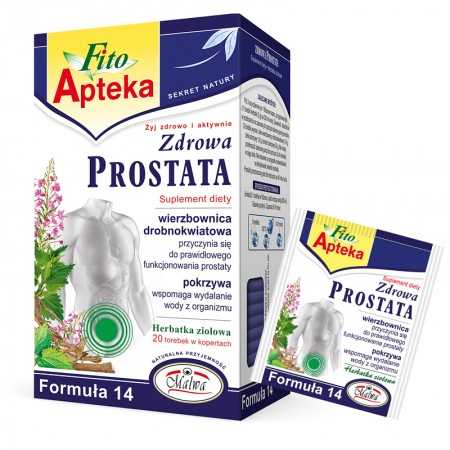 ZDROWA PROSTATA Formuła 14 - 20 torebek w kopertach aluminiowych po 2 g