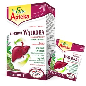 ZDROWA WĄTROBA Formuła 11 - 20 torebek w kopertach aluminiowych po 2 g