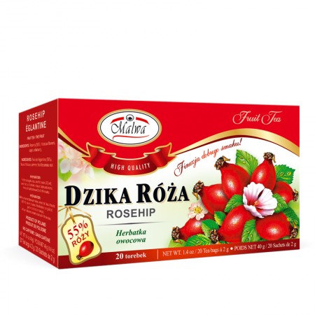 Dzika Róża - 20 torebek po 2 g