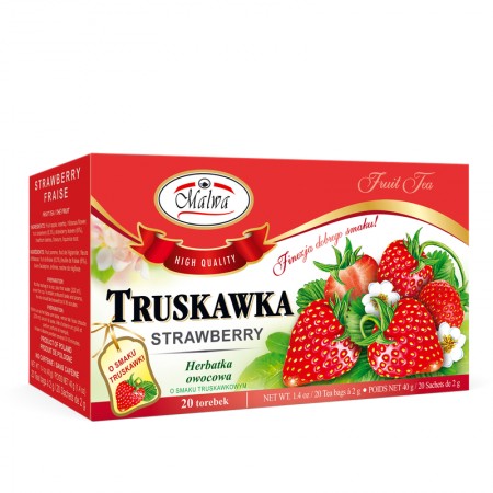 Truskawka - 20 torebek po 2 g