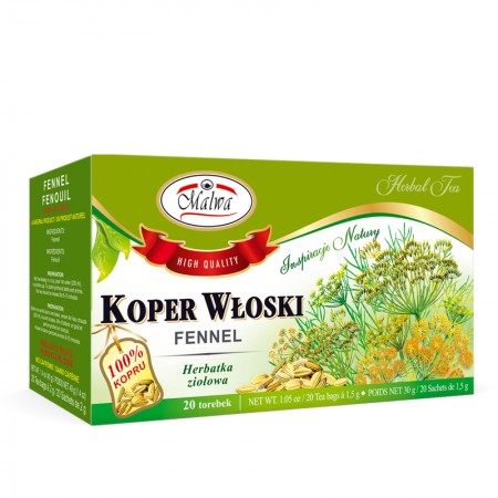 Koper Włoski - 20 torebek po 1,5 g