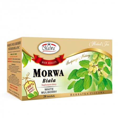 Morwa Biała - 20 torebek po 2 g