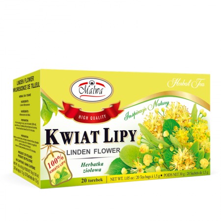 Kwiat Lipy - 20 torebek po 1,5 g