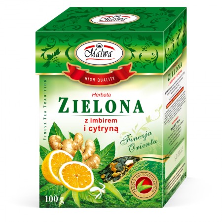 Zielona z Imbirem i Cytryną 100 g