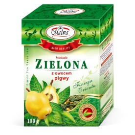 Zielona z Owocem Pigwy 100g