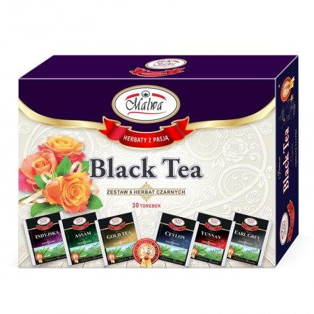 Black Tea Zestaw Okazjonalny - 6 smaków x 5 sztuk po 1,5 g