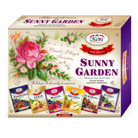SUNNY GARDEN Zestaw Okazjonalny - 6 smaków x 6 sztuk po 2 g