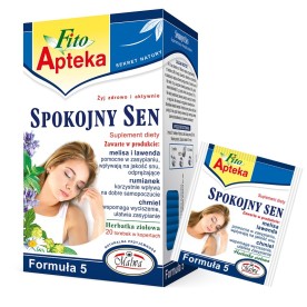 SPOKOJNY SEN Formuła 5 - 20 torebek w kopertach aluminiowych po 2 g