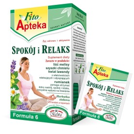 SPOKÓJ I RELAKS Formuła 6 - 20 torebek w kopertach aluminiowych po 2 g