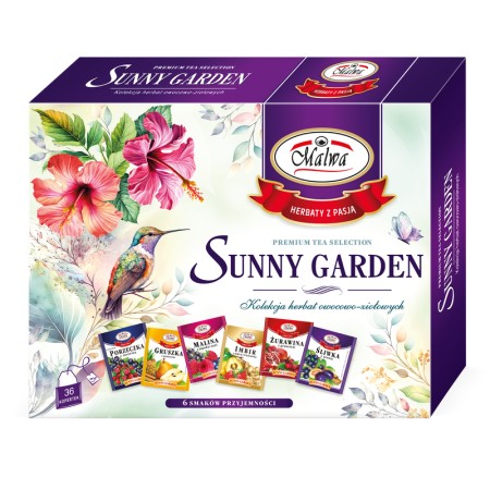 SUNNY GARDEN fiolet - 6 smaków x 6 sztuk po 2 g