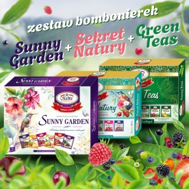 Zestaw Sunny Garden + Sekret Natury + Green Teas