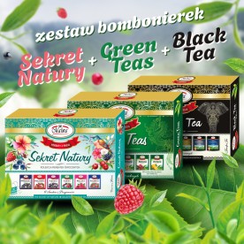 Zestaw Sekret Natury + Green Teas + Black Tea