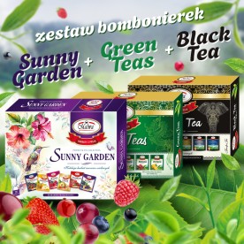 Zestaw Sunny Garden + Green Teas + Black Tea