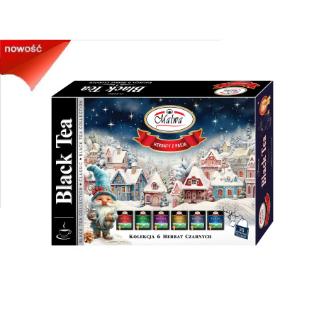 Black Tea Zestaw Świąteczny - 6 smaków x 5 sztuk po 1,5 g