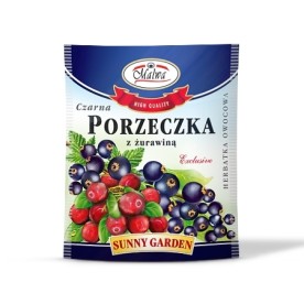 EXCLUSIVE Sunny Garden Czarna Porzeczka z Żurawiną  - 1 torebka w kopertce papierowej 2 g